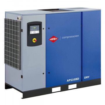 Skrutkový kompresor APS 35BD Dry 10 bar 35 HP/26 kW 3935 l/min Skrutkový kompresor APS 35BD Dry 10 bar 35 HP/26 kW 3935 l/min