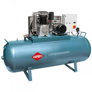 Kompresor dvojpiestový K 500-700S 14 bar 5.5 HP/4 kW 400V 450 l/min 500 l - pripojenie hviezda-trojuholník