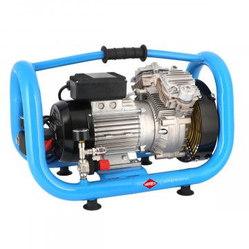 Malý bezolejový dvojvalcový kompresor LMO 5-380 10 bar 2 KM/1.5 kW 304 l/min 5 l tichý