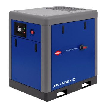 Skrutkový kompresor APS X 7.5 IVR G2 10 bar 7.5 HP/5.5 kW 290-790 l/min