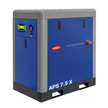 Skrutkový kompresor APS 7.5 X 10 bar 7.5 KM/5.5 kW 690 l/min