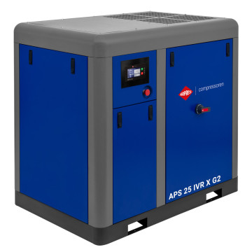 Skrutkový kompresor APS 25 IVR X G2 10 bar 25 KM/18.5 kW 850-2800 l/min