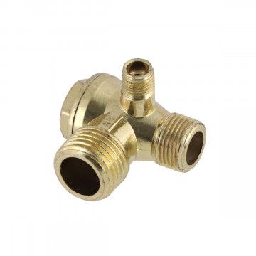 Spätný ventil pre kompresor 1/2" x 3/8" x 1/8"