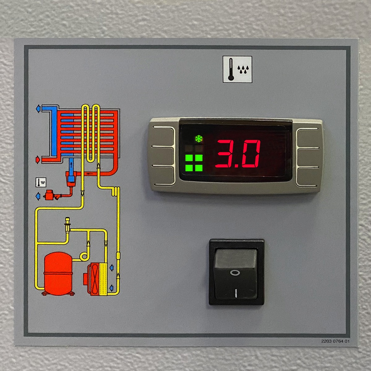 Chladiaci sušič s elektronickým ovládacím panelom - Airpress APX